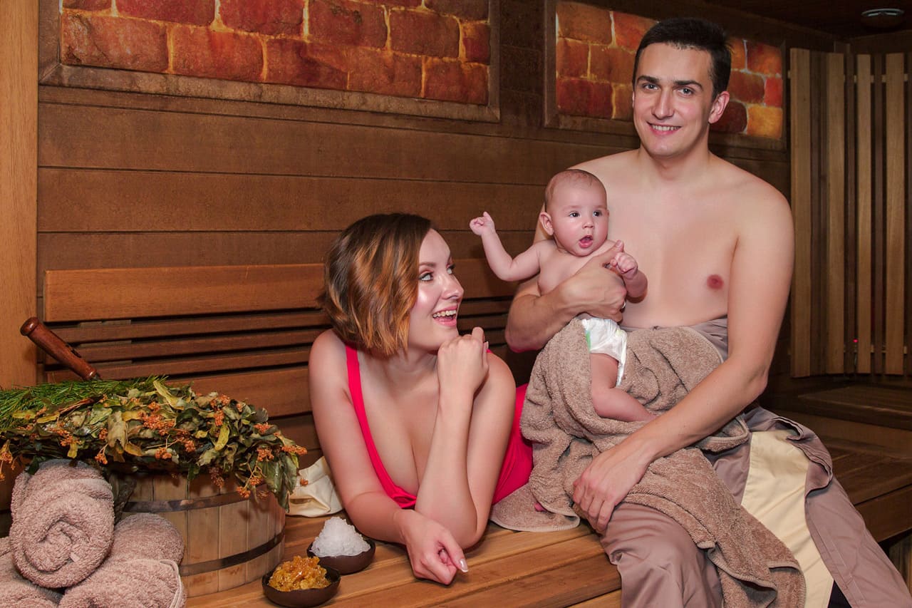 в бане голыми дети и родители фото 3